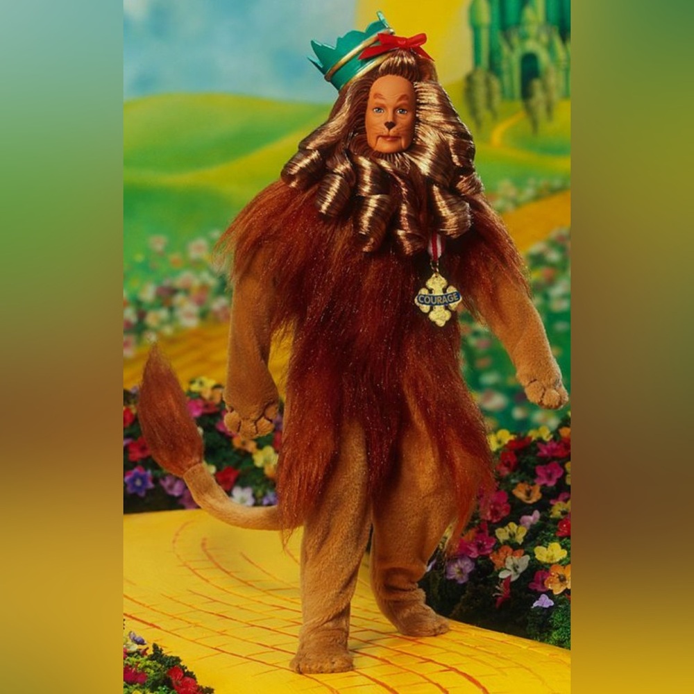 Mattel Wizard of Oz Cowardly Lion Doll
